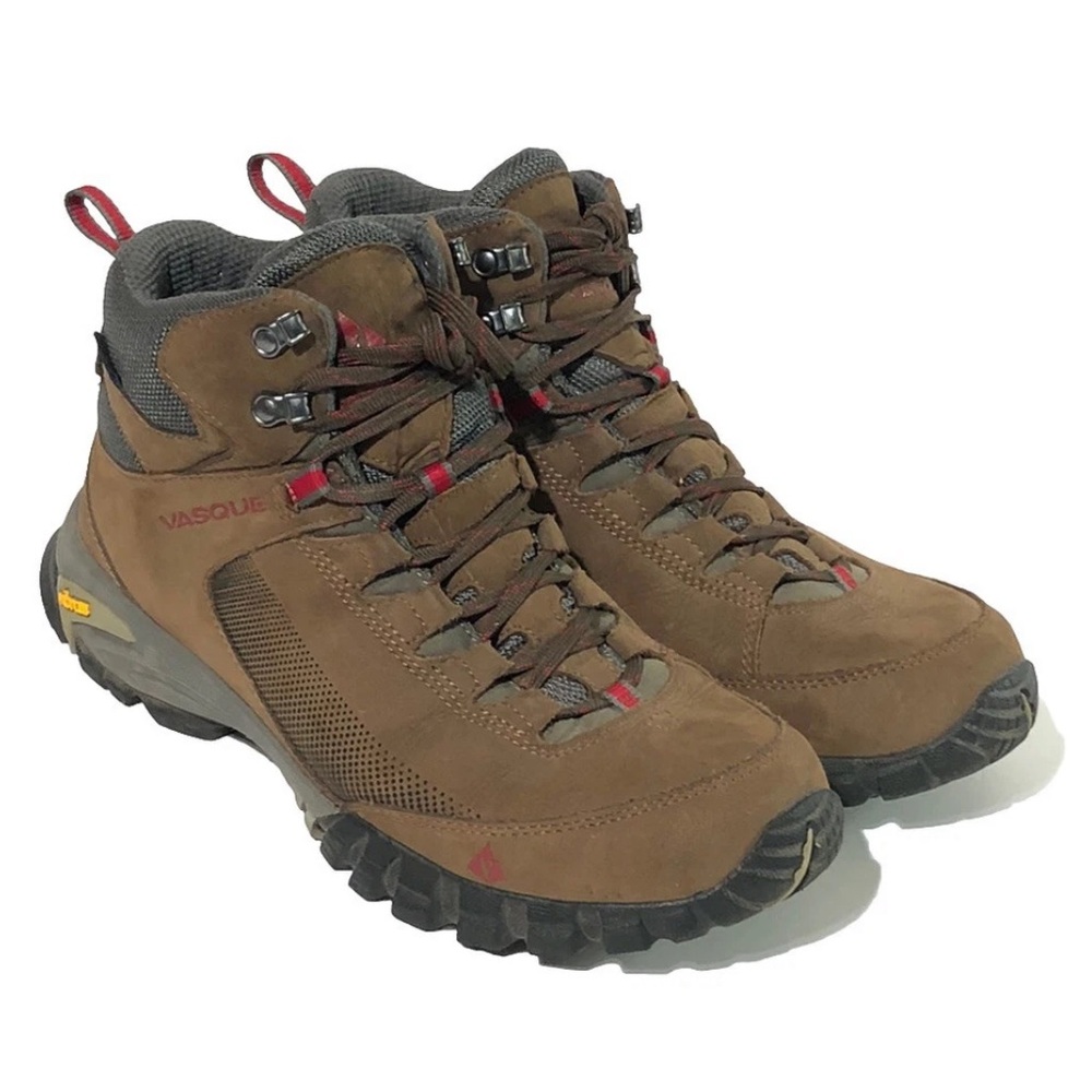 Vasque Talus Trek UltraDry Boots Men’s Hiking Lace Up Ankle Top Brown